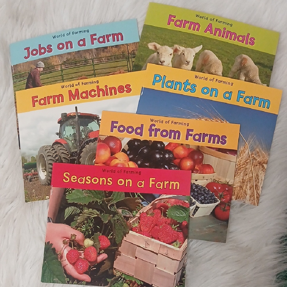 World Of Farming Childrens Book Collection